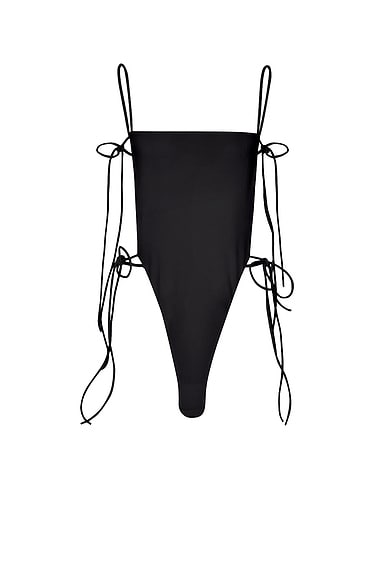 Tie One Piece Swimsuit